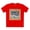 Red, variant on Stamp Shirt, Postage Stamp Shirt
