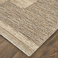 thumbnail image 3 of Feizy Pollock Modern Abstract, Brown/Tan/Ivory, 10' x 14' Area Rug Stain Fade Resistant Kid Friendly Casual Color Block Floor Rug for Living room Bedroom, 3 of 9