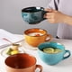 thumbnail image 4 of Tazas grandes para sopa con asa, taza grande de cerámica para café, taza gigante, 4 of 6