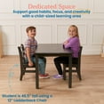 thumbnail image 3 of ECR4Kids 24in x 36in Rectangular Hardwood Table with 22in Legs, Childrens Furniture, Grey Wash, 3 of 9