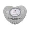 thumbnail image 3 of Piedras conmemorativas para perros, marcadores de tumbas, pérdida de regalo para mascotas, memoria de piedras de jardín para perros y mascotas Ángel, 3 of 8