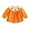 B-H Orange, variant on Jkety Girls Halloween Outfit Baby Boy Girl Fall Winter Clothes Long Sleeve Bubble Sweatshirt Romper Cute One Piece Outfit Orange,12-18 Months