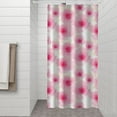 thumbnail image 2 of Pioneer Flower Floral Print Pattern Shower Curtain 36"x72" ,Bathroom Decorative Shower Curtains Set with 12 Hooks,Modern Waterproof Washable Shower Curtain, 2 of 6