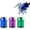 Green Blue Purple, variant on Magnetic Bit Holder, Alloy Magnetic Screw Ring Sleeve with Built-in Magnet for Holding Screws, Fits Drill Drivers & Screwdrivers for DIY, Woodwork, PC Repair