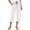 White, variant on CHUOU Pants for Women Capri Pants Loose Soft Drawstring Workout Sweatpants Causal Pants with Pockets