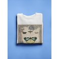 thumbnail image 3 of Vintage Butterfly Bookplate. Sweatshirt Women -Vision Studio Designs, Female x-Large, 3 of 4
