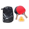 thumbnail image 2 of Juego De Paletas De Tenis De Mesa, Largo, Estructura De 7 Capas, Raquetas De Tenis De Mesa Absorbentes De Sudor Para Principiantes, 2 of 7