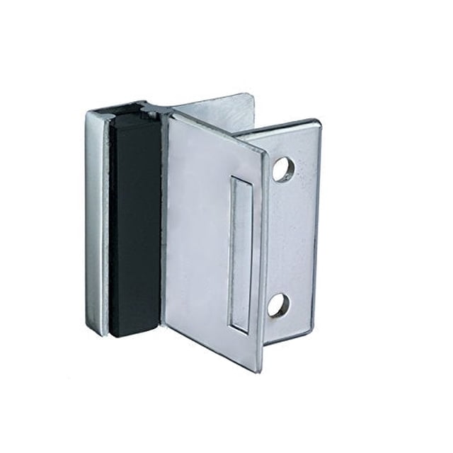 Harris Hardware TP5110-I Strike & Keeper Die Cast Zamac Chrome Plated Square Edge Partition with 1-1/4" Partition Thickness