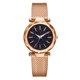 thumbnail image 1 of Reloj de cuarzo de aleación informal de estilo simple y elegante para mujer, regalo para mujer (oro rosa), 1 of 1