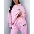 thumbnail image 5 of Hoodies Tracksuit Set Sweatshirt Sweatpants Womens 2 Piece, 5 of 5