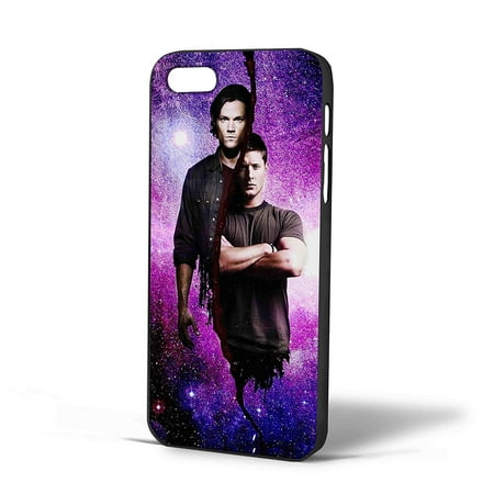 Galaxy 4s Cases Supernatural Ganma sam winchester dean winchester supernatural in galaxy Case For iPhone Case (Case For iPhone 6s Black) ()