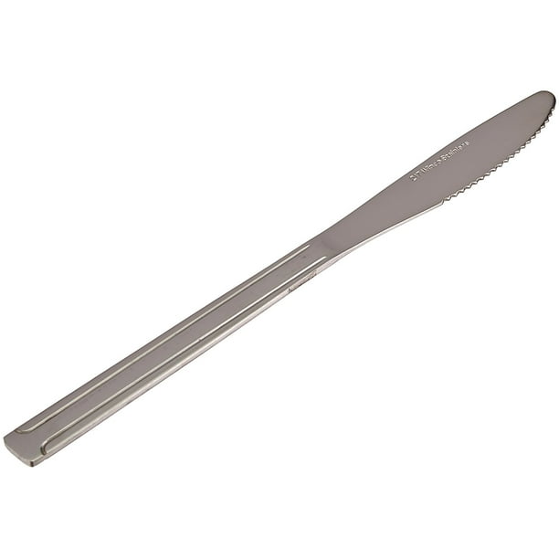 Winco 008108 24Piece Dominion Dinner Knife Set, 180 Stainless Steel