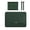 Green-13 to 14 inches, variant on Portable PU Leather Laptop Case With Hand Rest Design And Stand Function For 13 14 15 16inch Computers