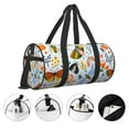 thumbnail image 5 of KLL Insects and Flowers Duffle Bag For Men Women Sport Gym Fitness Tote Travel Training Workout Basketball Football Weekender, 5 of 8