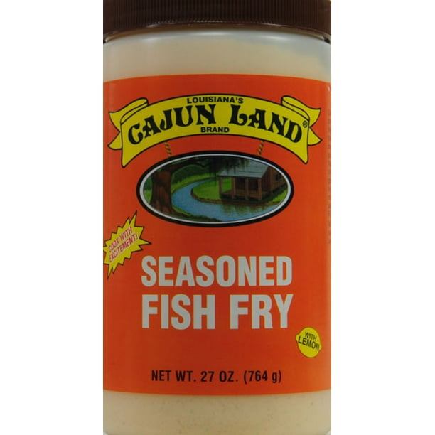 Cajun Land 27oz. Seasoned Fish Fry