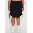 thumbnail image 4 of Womens Plus Size Toggle Drawstring Waist Midi Skirt, 4 of 5