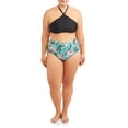 thumbnail image 2 of Terra & Sky Women's Plus Size Bora Bora High Waist Swimsuit Bottom, 2 of 4