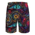 thumbnail image 6 of QEKEE dwsignname Mens Casual Shorts - Drawstring Summer Beach Stretch Sports Shorts, 6 of 9