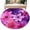 Pink Purple, variant on Watercolor Flowers Area Rugs 5'x7', Washable Small Throw Rugs for Laundry Room Playroom, Spring Floral Country Pink Purple Indoor Outdoor Rug Non-Slip Low Pile Carpet Runner Reversible Floor Mats