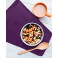 thumbnail image 3 of Pure Dark Purple Kitchen Dish Towels for Drying Dishes Set of 2, Simple Solid Color Waffle Weave Microfiber Hand Tea Bathroom Towels Quick Dry & Absorbent Towel 12x12, 3 of 7