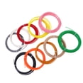 thumbnail image 3 of Himition 1.75mm High Temperature 3D Printer Line PCL 3D Printing Wire Printer Filament 3D Pen Filament Refills (10m 10 Color Random Color ABS), 3 of 6