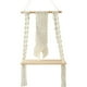 thumbnail image 4 of Estante flotante para colgar en de tapicería, colgador de plantas de pared de macramé hecho , estante colgante, soporte para libros de 30x60cm BLESIY Estante de pared de tapiz, 4 of 8