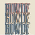 thumbnail image 5 of Western Howdy Adult Short Sleeve Tee-Medium-Off-White, 5 of 6