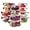 Plum, variant on 12 Pack Premium Glass Locking Lids Storage Containers Set, Mix of Shapes and Sizes for Meal Prep and Versatile Use