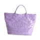 thumbnail image 2 of Bolsa de playa impermeable, elegante y reutilizable, para mujer, ideal para gimnasio, picnic, uso diario en la oficina. Violeta, 2 of 9