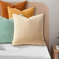 thumbnail image 4 of Almohada de otoño e invierno, de color liso, para el sofá del salón, el estudio o el dormitorio, con funda, 4 of 8