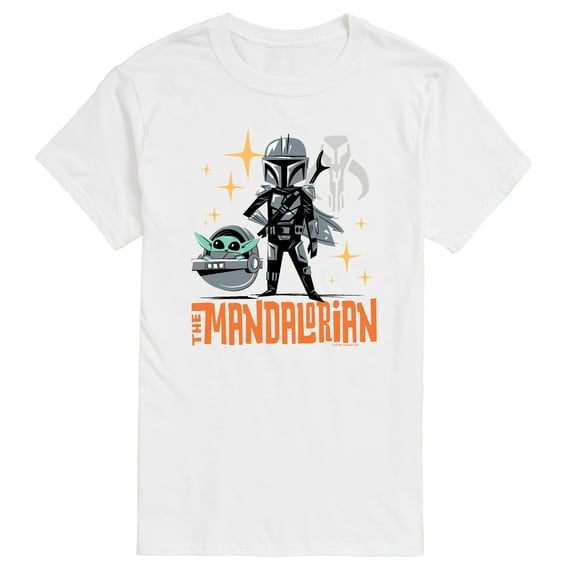 Star Wars - The Mandalorian Doodle Mondo - Men's Short Sleeve Graphic T-Shirt