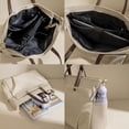 thumbnail image 4 of LHSHID Laptop Tote Bag for Men Women Computer Work Bag with Trolley Sleeve Waterproof Handbag Shoulder Bag 15-16L, 4 of 8