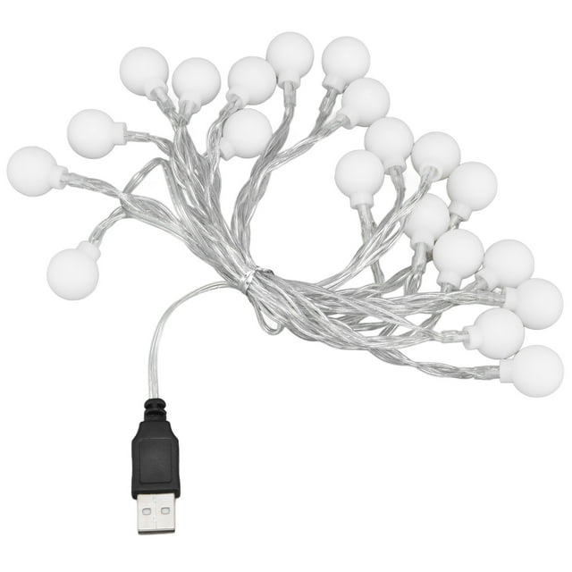 Cadena de luces, cadena de luces LED de 3 m y 20 ledes, cadena de luces con estándares líderes en la industria