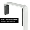 thumbnail image 5 of LYNK PROFESSIONAL® HOME™ Over Door Hooks Rack - 8 Hook Over Door Hanger - Over Door Towel Rack - Hanging Towels or Clothes - For Bathroom, Bedroom or Laundry Room – Lifetime Ltd. Warranty - White, 5 of 7