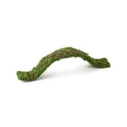 24" Pet Reptile Bendable Moss Bridges - Green Mossy Flex Bridge Terrarium Decoration