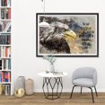 thumbnail image 2 of EzPosterPrints - Most Popular Eagle Theme Quote Posters - Power Strength Brave Motivational Quotes Poster Printing - Wall Art Print for Home Office - DIFFICULT - 48X32 inches, 2 of 6