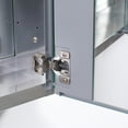 thumbnail image 6 of Fresca 15" Wide x 36" Tall Bathroom Medicine Cabinet with Mirrors, 6 of 6