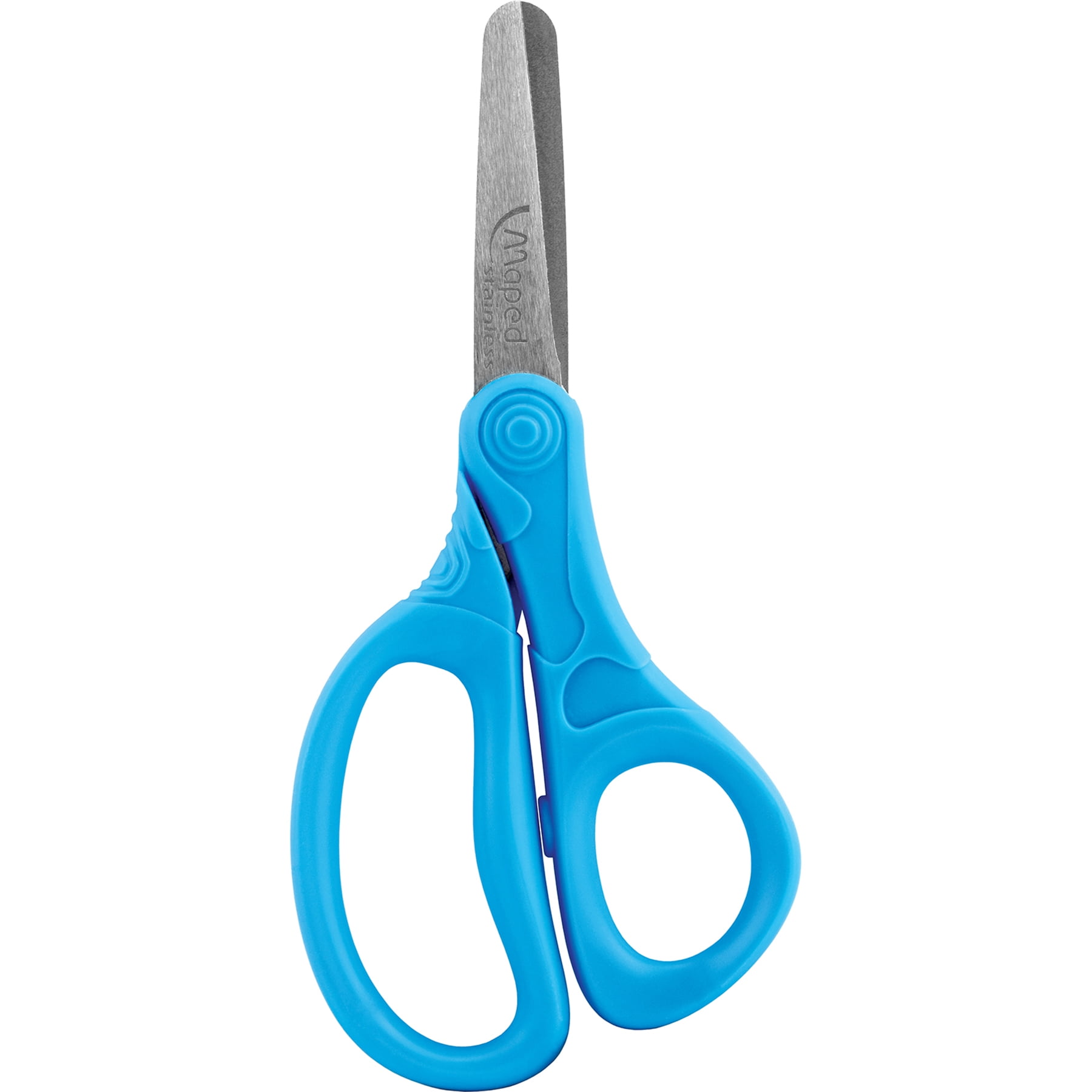 ELECKEY Left Handed Scissors for Kids 5.75,Lefty Soft Touch Pointed School Student  Scissors, Blunt, 2 Pack (Blue) - Yahoo Shopping