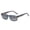 Blue Grey, variant on Retro Square Sunglasses Acetate Pin Temple UV400 Protection Frosted Transparent Fashion Shades