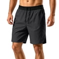 thumbnail image 2 of Aimik Men's Athletic Shorts Contrast Wide Waistband Drawstring Lightweight Summer Shorts for Jogging Training Daily Gym Sports, 2 of 6