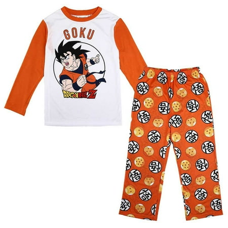 

Dragonball Z Anime Cartoon Goku Character Youth Boys Pajama Set - 10