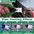 thumbnail image 3 of shiyou-5 Inch Ultra Sharp Wire Flush Cutters Heavy Duty Wire Cutters Precision Flush Cut Pliers Flush Cut Trimmers Small Wire Cutter Wire Snips, 3 of 4