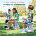 thumbnail image 5 of ECR4Kids Active Storage Wobble Stool, 15in Seat Height, Children's Furniture, Light Grey, 5 of 9