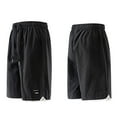 thumbnail image 5 of ZQUUVOU Men's Hiking Shorts Solid Color Drawstring Daily Outdoor Beach Lightweight Breathable Work Shorts Black, 5 of 7