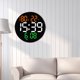 thumbnail image 4 of Reloj de pared digital LED Baoblaze con temperatura y humedad control remoto, 4 of 7