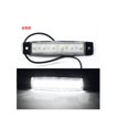 thumbnail image 6 of 10PCS 24V Car Signal Lamp White Side Marker Trail 6 LED Lights Truck Indicator, 6 of 10