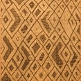 thumbnail image 1 of Ahgly Company Indoor Square Abstract Orange Modern Area Rugs, 5' Square, 1 of 4