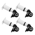 thumbnail image 5 of WHAMVOX 4Pcs Rotating Caster Wheels for Furniture 16.0x8.0x4.5in, 5 of 8