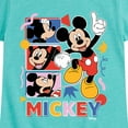 thumbnail image 3 of Disney - Mickey Tribute Panels - Toddler & Youth Girls Short Sleeve Graphic T-Shirt, 3 of 5
