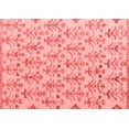 thumbnail image 1 of Ahgly Company Machine Washable Indoor Rectangle Abstract Red Modern Area Rugs, 2' x 4', 1 of 4